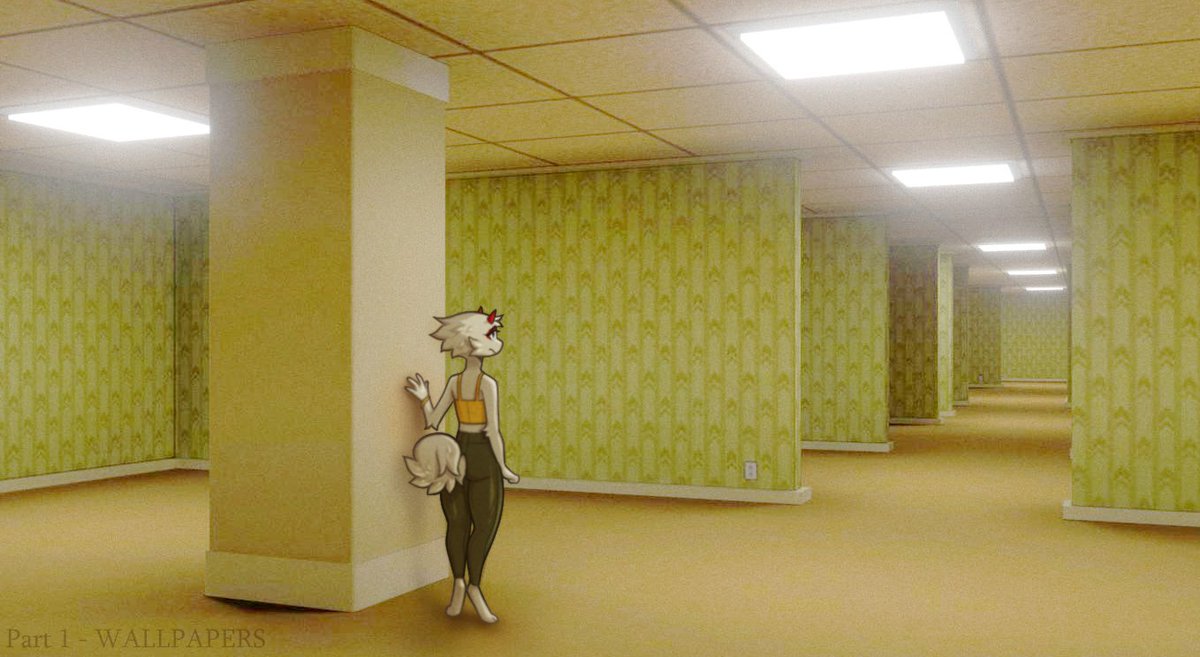 _Satanyx's tweet photo. Part 1 - WALLPAPERS  

#liminalspace #backrooms #furry #furryart #art https://t.co/zDq6ZnF4wS