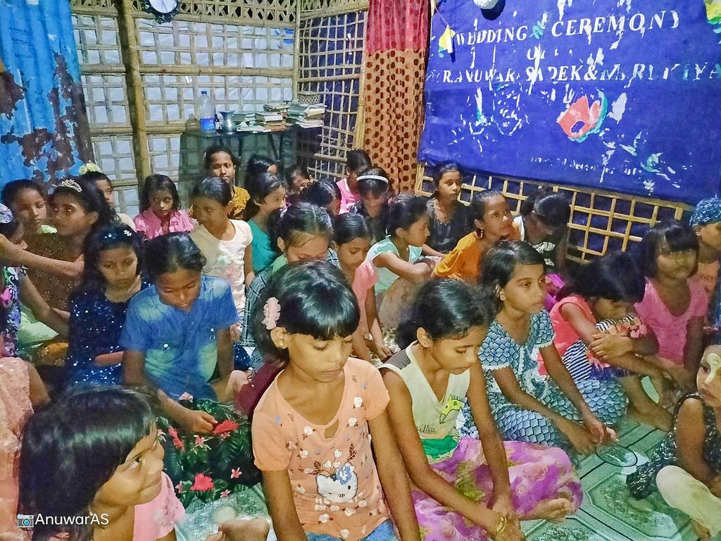 rgplatform's tweet photo. We are thrilled to announce that a shelter based female school is established in the refugee camp of Bangladesh by the Rohingya Generation Platform ( RGP ) and it is purified platform for the girls to educate and empower them. https://t.co/g3rvtxeZNO