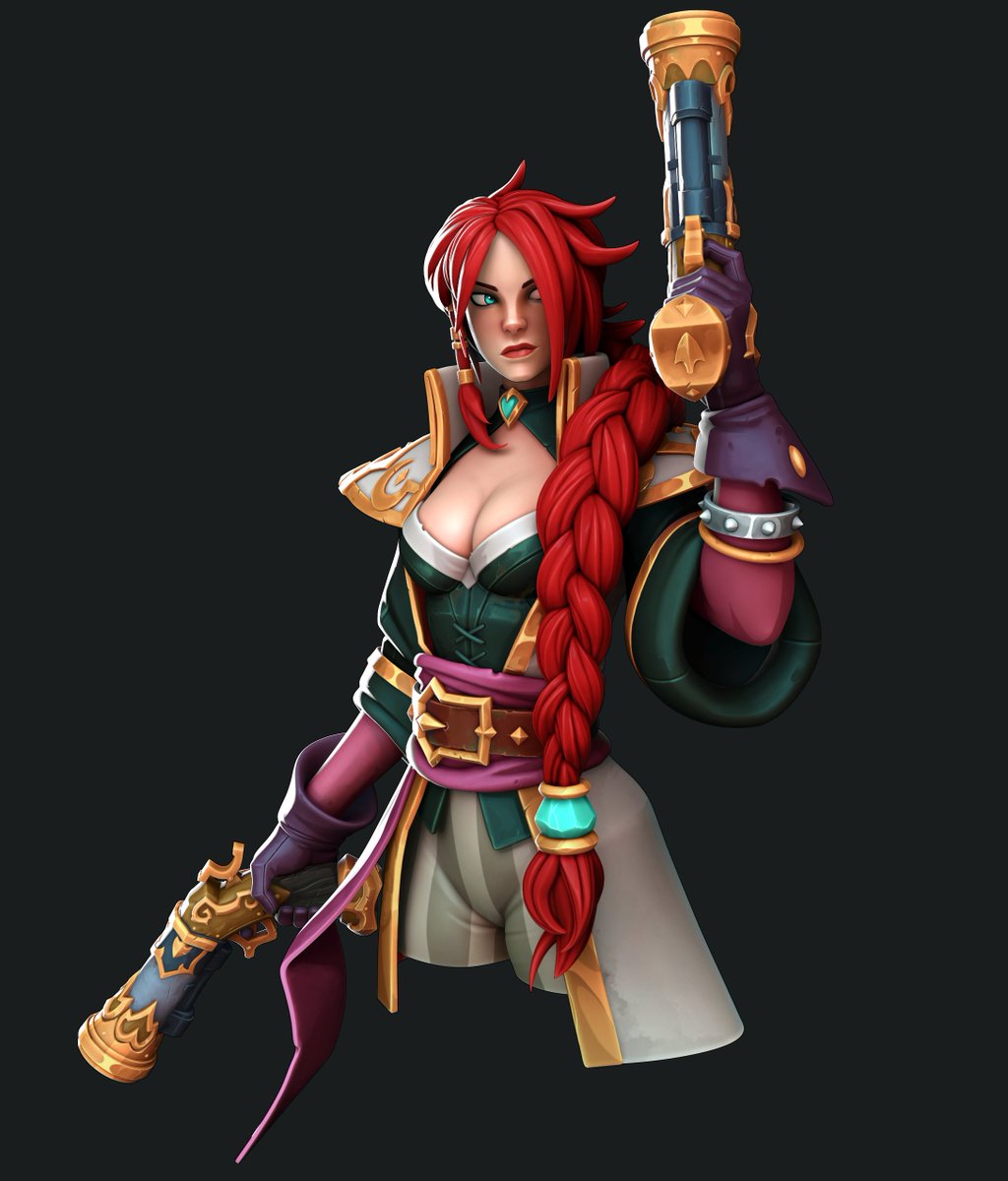 Thomas Lalande (@nomad_fr) on Twitter photo She's done ! Miss Fortune from a concept by <a href="/JoeMadx/">Joe Madureira</a> for the game Ruined King <a href="/AirshipSyn/">Airship Syndicate</a> <a href="/RiotForge/">Riot Forge</a>
More on my Artstation : artstation.com/artwork/kQXWZA
#character #LeagueOfLegendsArt #LeagueOfLegends #art #MissFortune #sculpture #game #girl She's done ! Miss Fortune from a concept by <a href="/JoeMadx/">Joe Madureira</a> for the game Ruined King <a href="/AirshipSyn/">Airship Syndicate</a> <a href="/RiotForge/">Riot Forge</a>
More on my Artstation : artstation.com/artwork/kQXWZA
#character #LeagueOfLegendsArt #LeagueOfLegends #art #MissFortune #sculpture #game #girl