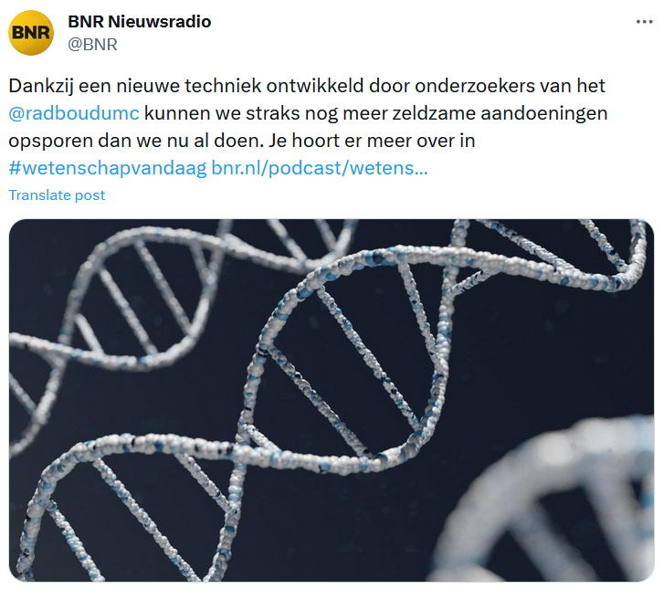 @BNR @radboudumc Daar de overheid dat tegenwerkt, zouden ze misschien ook op basis van eigen patiëntendata kunnen uitsluiten dat de mRNA-prik oorzaak is van de #oversterfte. Of is dat soms zeldzaam ingewikkeld? Je hoort er nooit meer over in #wetenschapvandaag.