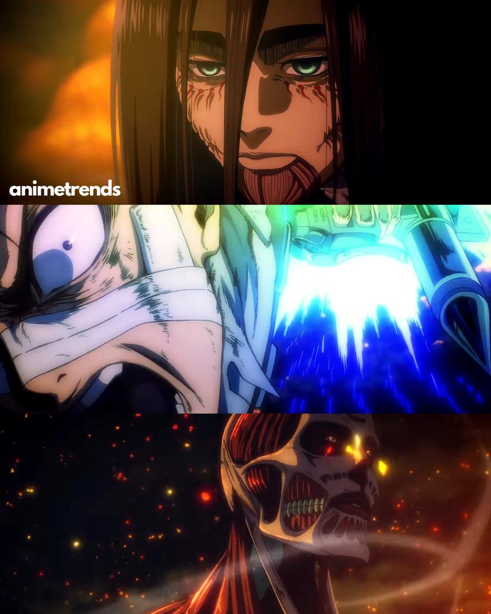 AnimetrendsLA's tweet photo. El Episodio Final de SHINGEKI NO KYOJIN, se transmitirá de manera exclusiva este 4 de Noviembre por CRUNCHYROLL. 🔥

 Tendrá una duración de 85 MINUTOS. 
#AttackOnTitan #final https://t.co/uBJZe5B0Yl
