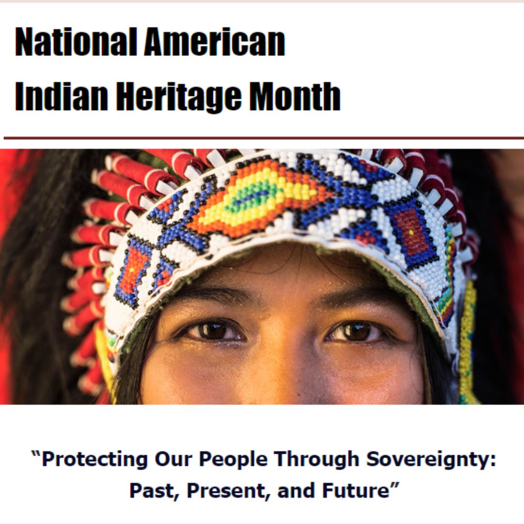 StarsBehavioral's tweet image. 🌟 It's National American Indian Heritage Month and the 2023 theme "Protecting Our People Through Sovereignty: Past, Present, and Future." Let's unite in offering our support to Native voices as they forge our nation's history. #SupportNativeVoices ⭐#peopleforpositivechange