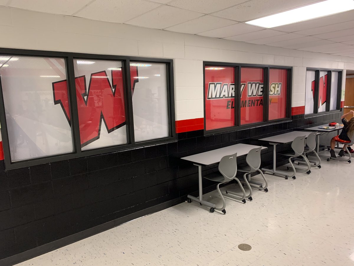 VarsityGroupDSM's tweet photo. We can help you add color to your school! @WCSD_Raiders added some great window graphics to there cafe!
Contact Adam at adam@varsitygrp.com for all your Iowa window graphic needs!
#VarsityGrp #iowaSchools #MaryWelsh https://t.co/FBEeuVbf8q