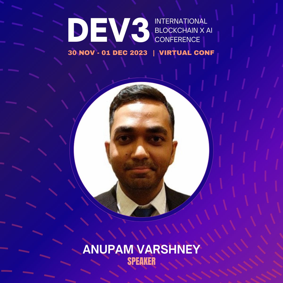 📣 Exciting News for #Dev3 Conference! 🚀 We're thrilled to announce our speaker for our event: <a href="/av535/">Anupam | Metamorphosis 🦋 | India Blockchain Tour</a>

🗓️ Save the date: Nov 30, 2023
🔗 Learn more and register at dev3con.com

Opportunity to gain valuable insights from the team of <a href="/TeamBinamite/">Binamite</a> and <a href="/octaloopHQ/">octaloopHQ</a>