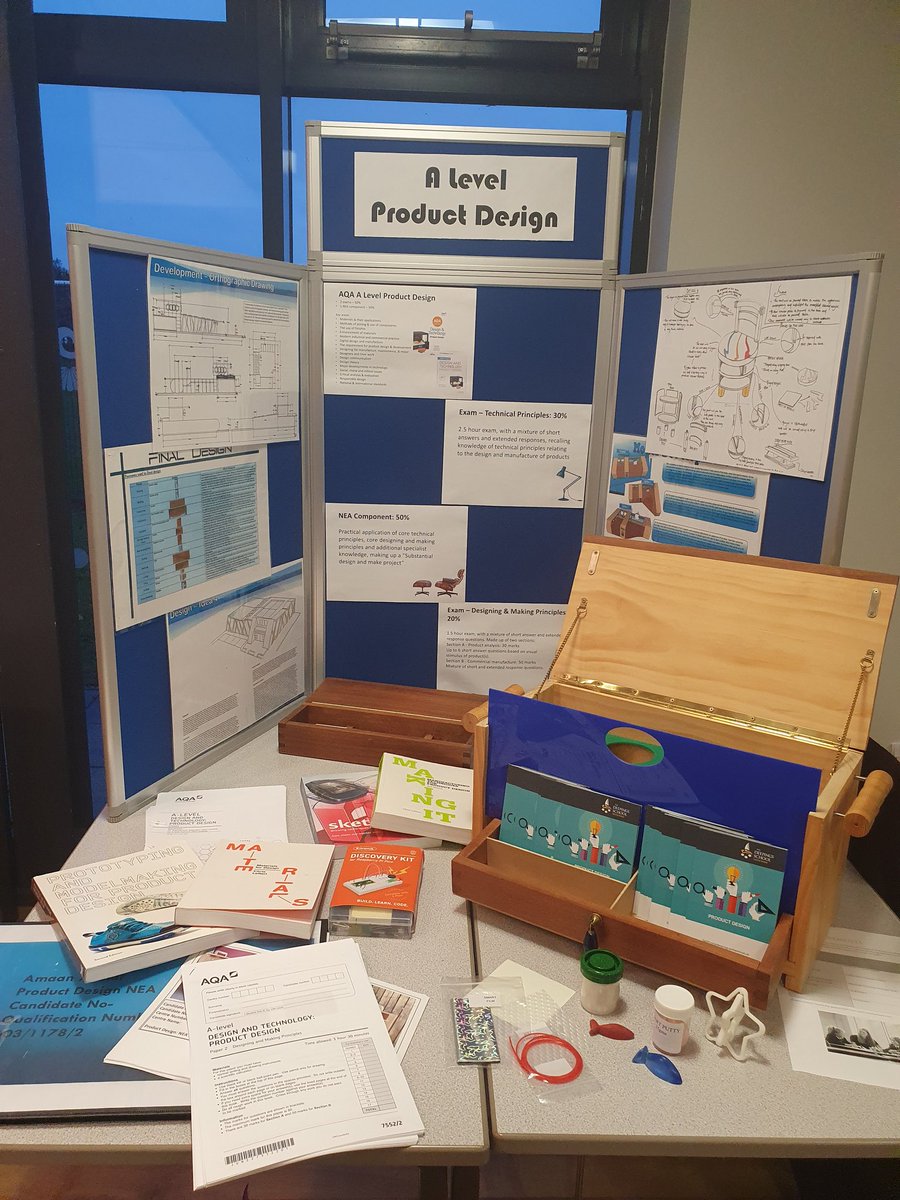 DT_Deepings's tweet image. Ready for 6th form open evening tonight - looking forward to discussing your options! #DesignTechnology #ALevel #DT