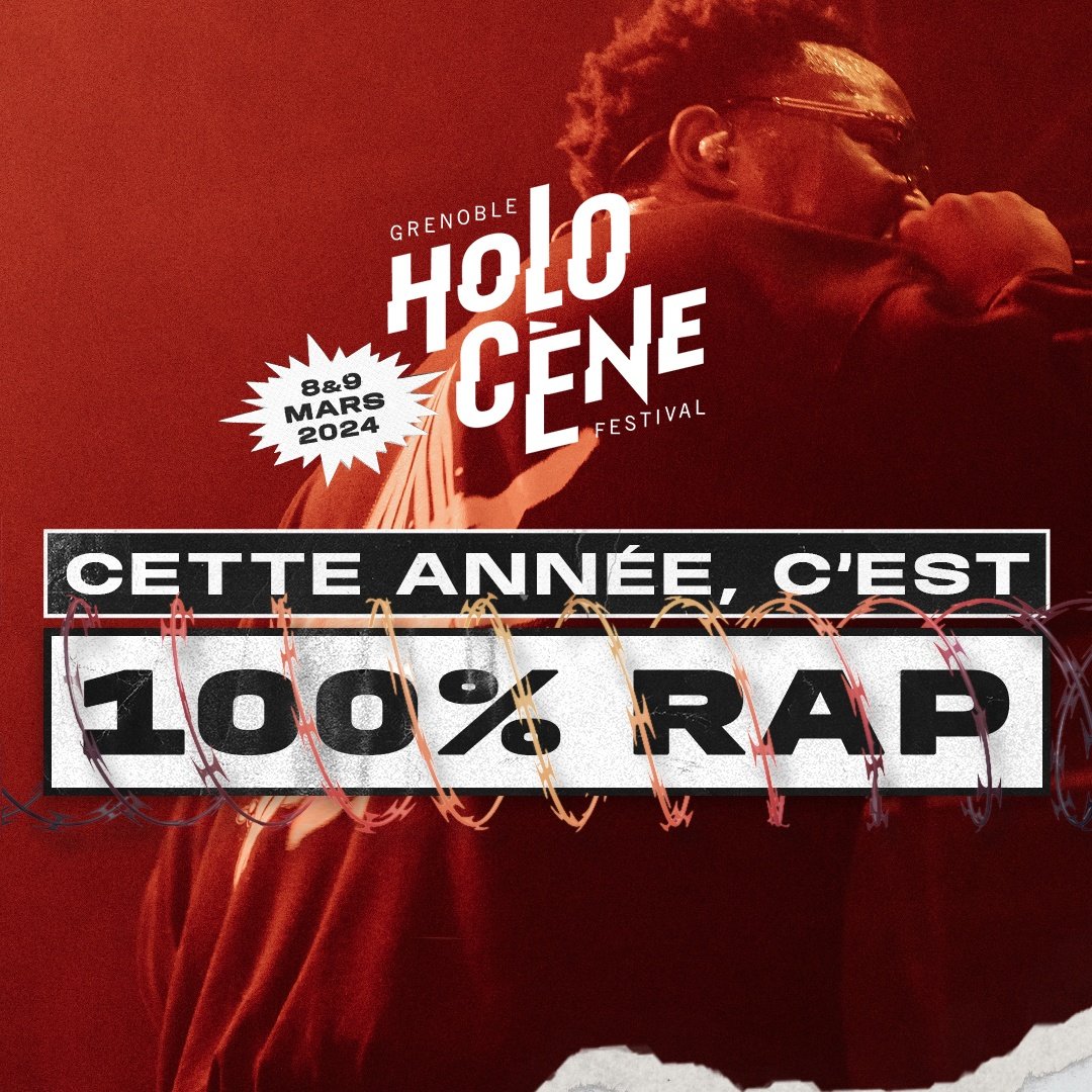 Pour sa 6ème édition, Holocène se réinvente à nouveau et s'oriente vers une prog' 100% rap/urbain !

En prenant ce virage éditorial nous souhaitons refléter l’actualité musicale, sa créativité, son ouverture et son dynamisme.
 
RDV ce 07/11 à 18h pour le reveal de la line-up