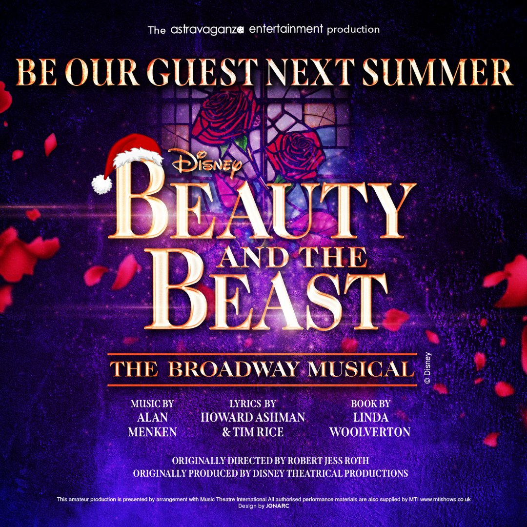 🎄🌹 Give the Gift of Magic this Christmas! 🌟✨

Give the gift that will create memories to last a lifetime. What could be more enchanting than tickets to our spectacular Disney production of Beauty and the Beast? 🎁🎭
🎁🎟️ Gift tickets now : bit.ly/BATB-BookNow