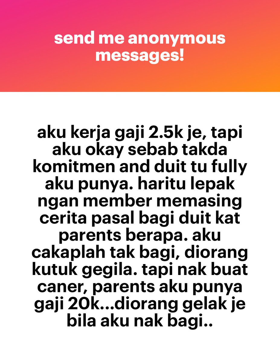 meinmokhtar's tweet photo. Tak bg duit takpa. Belanja la makan ka bila keluaq nnt. https://t.co/LS6verbFMT