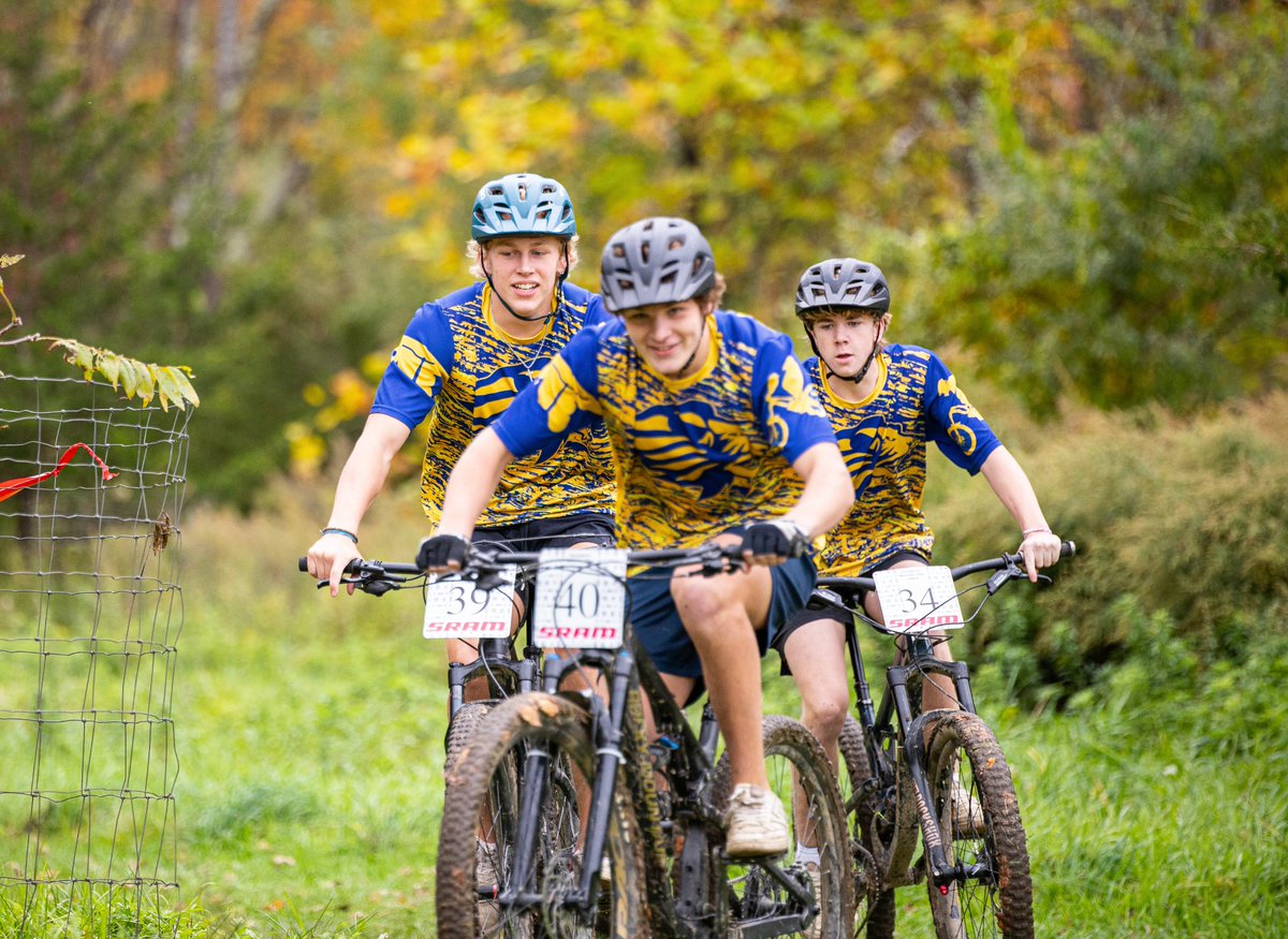 TrinityPawling's tweet photo. The Mountain Biking team concluded their season with an impressive second-place finish in the HMBL! 🥈🙌 A special #TPshoutout also goes out to Henry Beimler ’24 who was named the 4th overall rider.

Congratulations to Coach Avis &amp; the entire team on a great season! #ROLLPRIDE https://t.co/oUrKXNAIHX