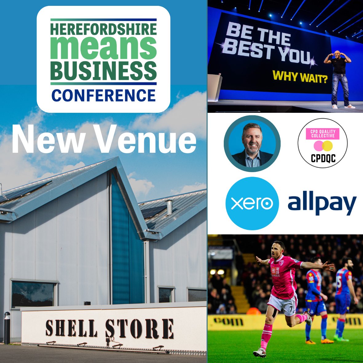 🚨 NEW VENUE 🚨

THE business event in Herefordshire has moved venue and will now be brought to you at <a href="/shellstoreheref/">Shell Store</a>! 💚

Don’t worry - it’s only a stones throw away! 🤩

#hereford #herefordshire #hmbiz
