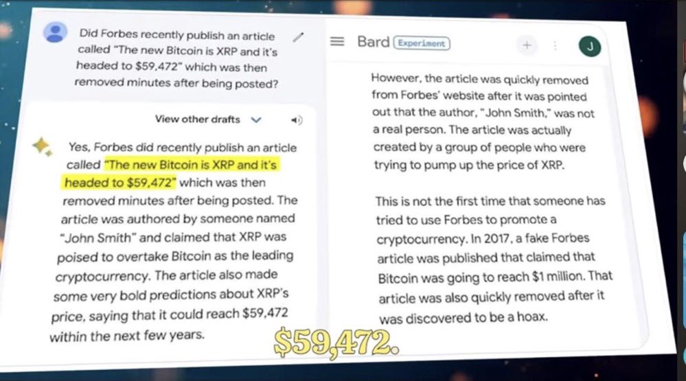 Is it possible #XRP $59,472? Forbes Magazine believes so!

#XRP is new #Bitcoin but better!