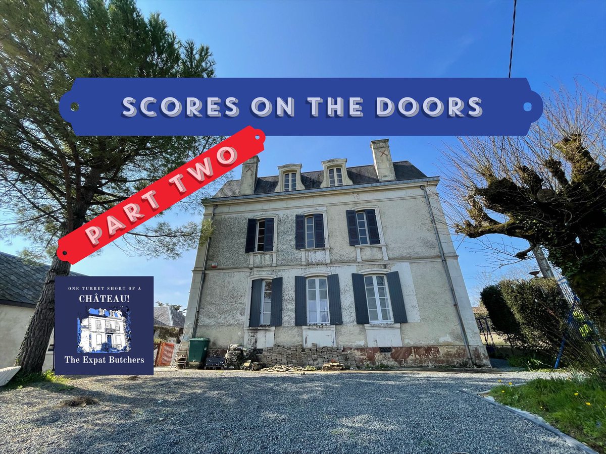 Scores on the Doors - Part Two! Cheers🥰 youtu.be/JtYWwtZo3NA?si…
#chateauliving #chateaulife #château #escapetothechateau #frenchchateau #chateaustyle #theexpatbutchers #chateaudiy #france #historicalhome #dreamhome #dreamfrance #frenchliving #bordeaux #dreaminteriors #dream
