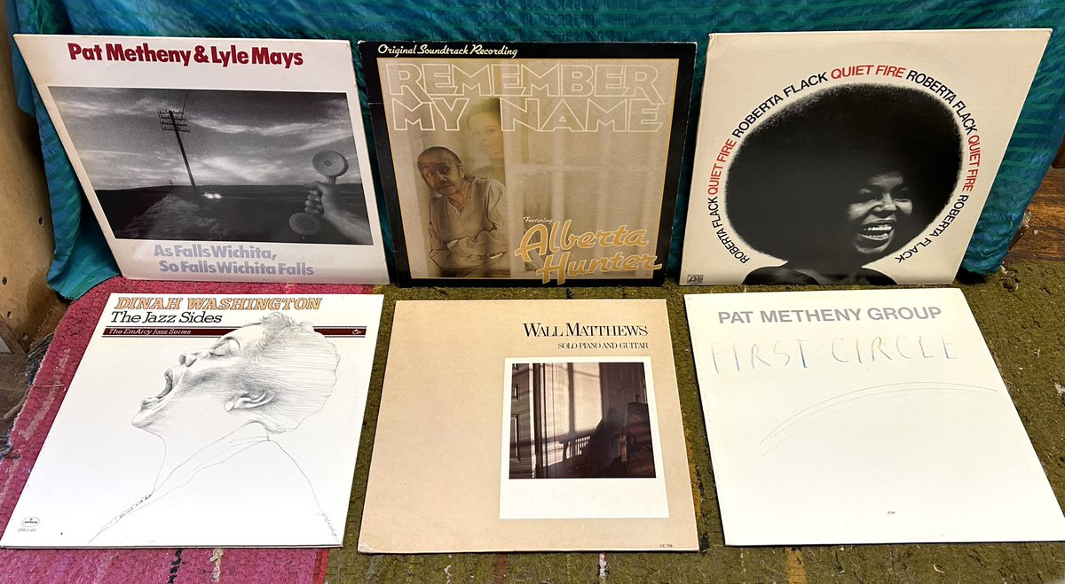NormalsBooks's tweet photo. Some of the new #usedvinyl treasures hitting the racks this bright Thursday! #HalfJapanese #AreWeNotGentlemen #TurkishFunk #BarisManco #MustafaIzkent #MarvinGaye #McCoyTyner #BillieHoliday #BessieSmith #PatMetheny #RayCharles #RobertaFlack #baltimorerecordstore https://t.co/KNu2jYa3y3