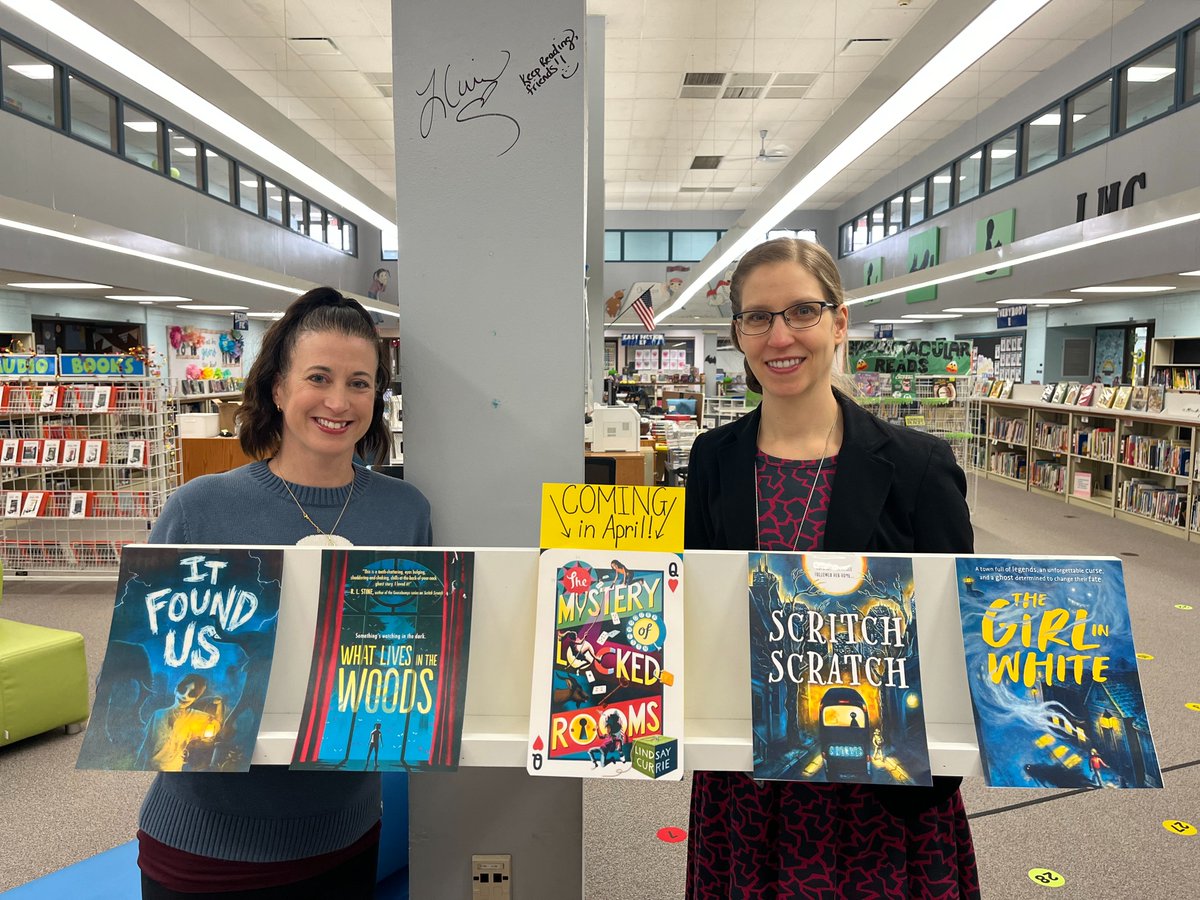 unshush's tweet image. Wow! After a phenomenal author visit from @lindsayncurrie, our hold list for her books is off the charts. #204LMC #FutureReady204 Thanks to the PTA for generously supporting her presentation. We definitely want Lindsay to return to continue to inspire huskies to read and write!