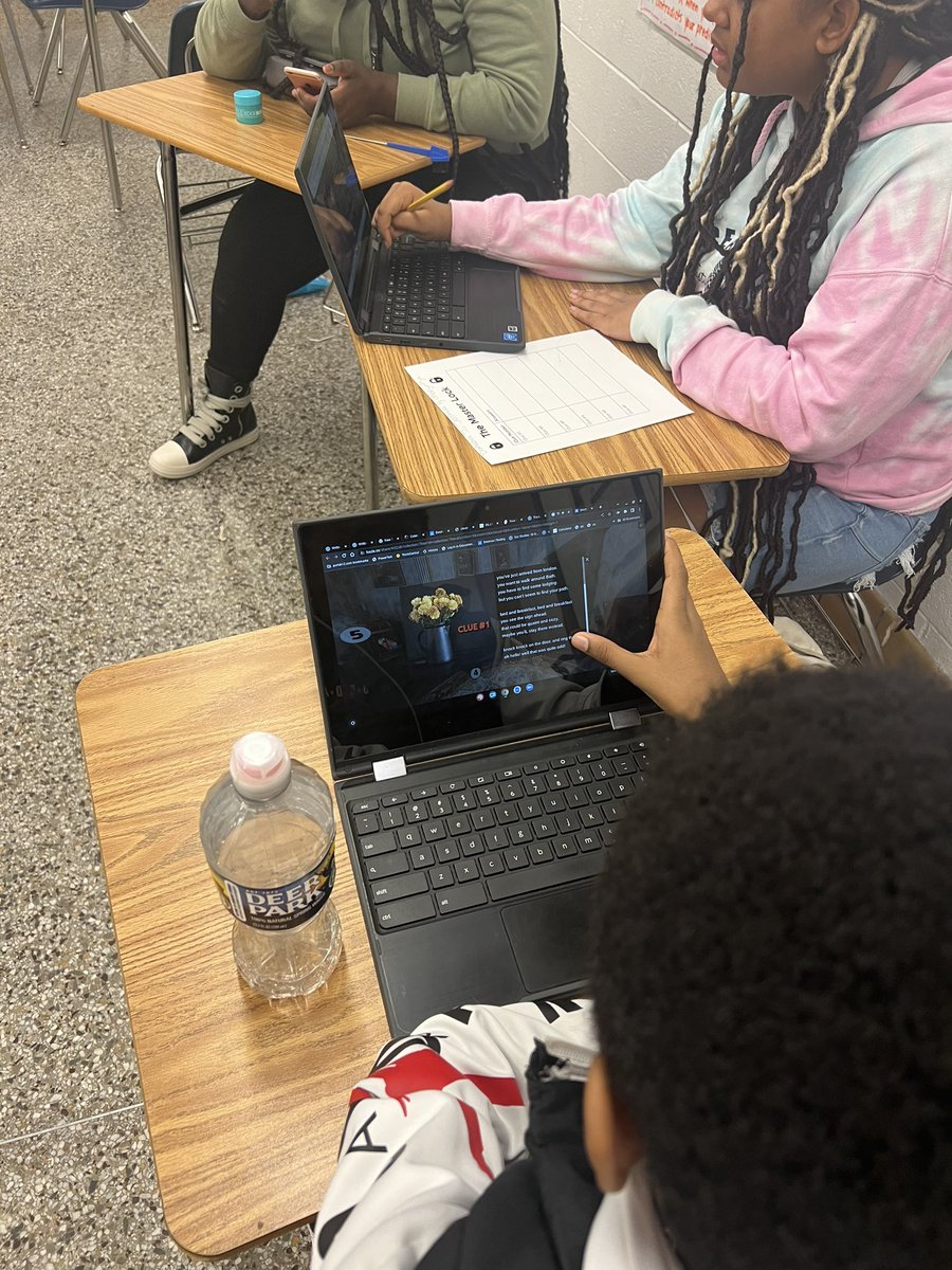 jwebb0225's tweet photo. 360 Digital Breakout Room at Waters Middle School today! Mr Smith’s English 8 students had so much fun (and so did I)!
#PPStrt @jennthomas75 
#PPSshines
@cavalier_corner https://t.co/qaHL1B99xu