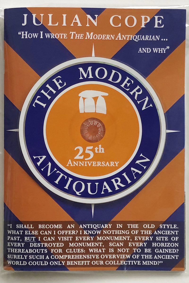 Cope’s Notes #5: THE MODERN ANTIQUARIAN Special 25th Anniversary package! 48-page booklet features Julian Cope’s extensive memoir + rare photos. Accompanying 40-min CD includes a dozen all-new songs inspired by megalithic culture. OUT NOW headheritage.co.uk/copes-notes-vo…