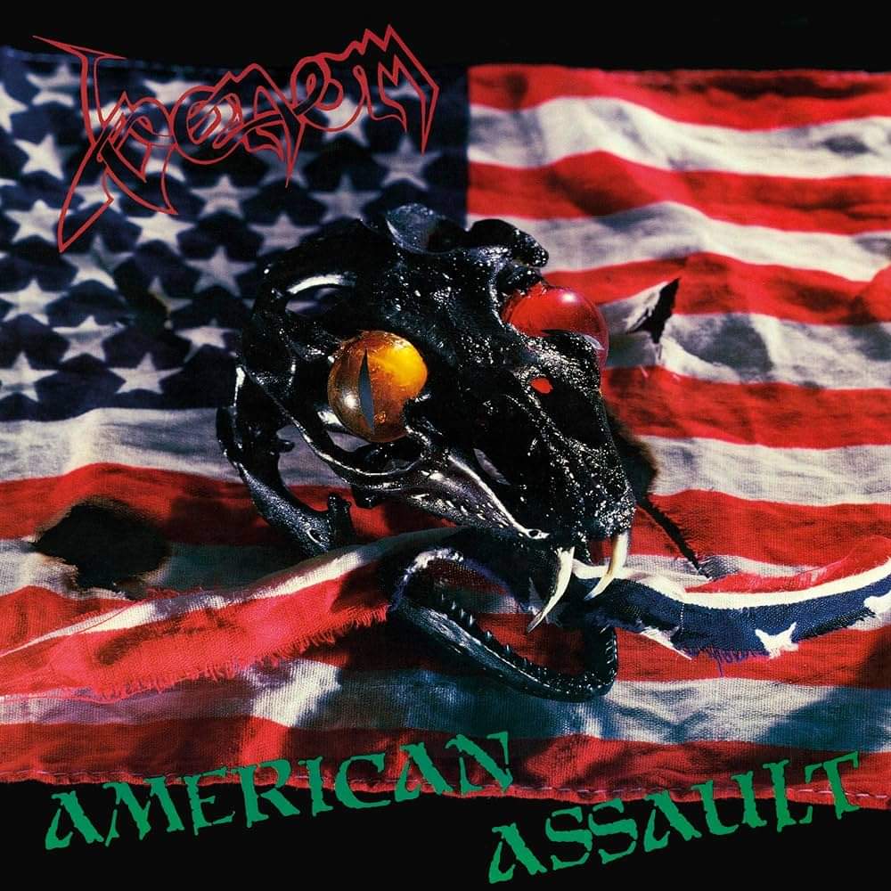 MKissfan's tweet photo. November 1985: #Venom released the Ep. "American Assault".
Live tracks recorded at Hammersmith Odeon.
#AmericanAssault #RipRide #BurstingOut #DeadOfTheNight https://t.co/LU8BRAo4T7