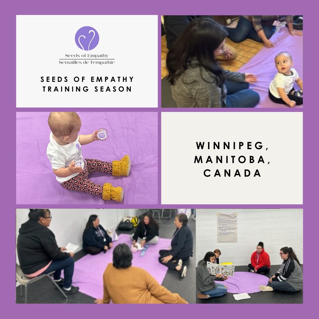 RootsofEmpathy's tweet photo. Empowering hearts &amp; minds in #Winnipeg, #Manitoba! 🌱#Training 

Seeds of Empathy is designed for Early Learning and Child Care settings to foster #empathy and early social and emotional literacy skills for #children aged 3 - 5! https://t.co/gpNuNtw03b