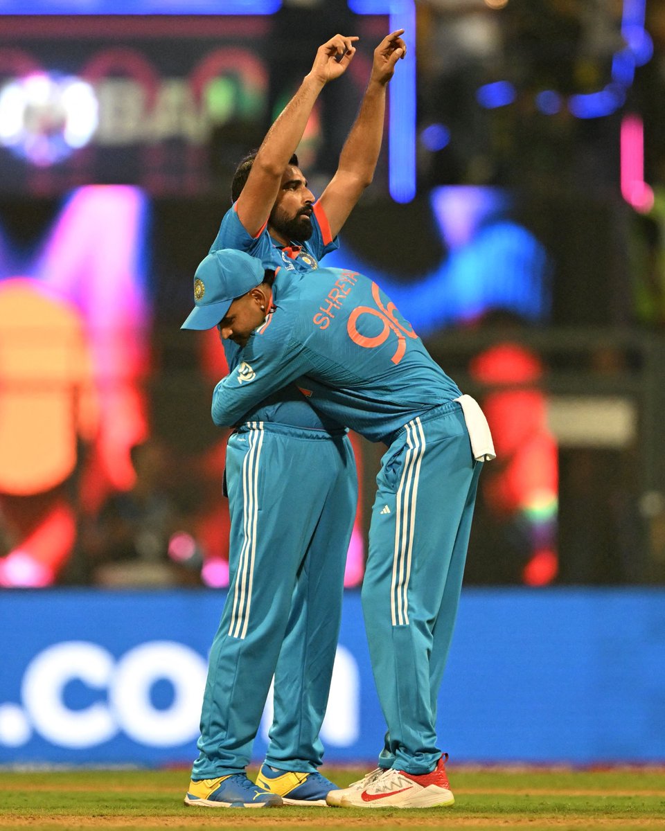 ICC's tweet photo. Eat. Sleep. Take five-wicket haul. Repeat 🔁

#CWC23 #INDvSL https://t.co/DCJIDVgX3t