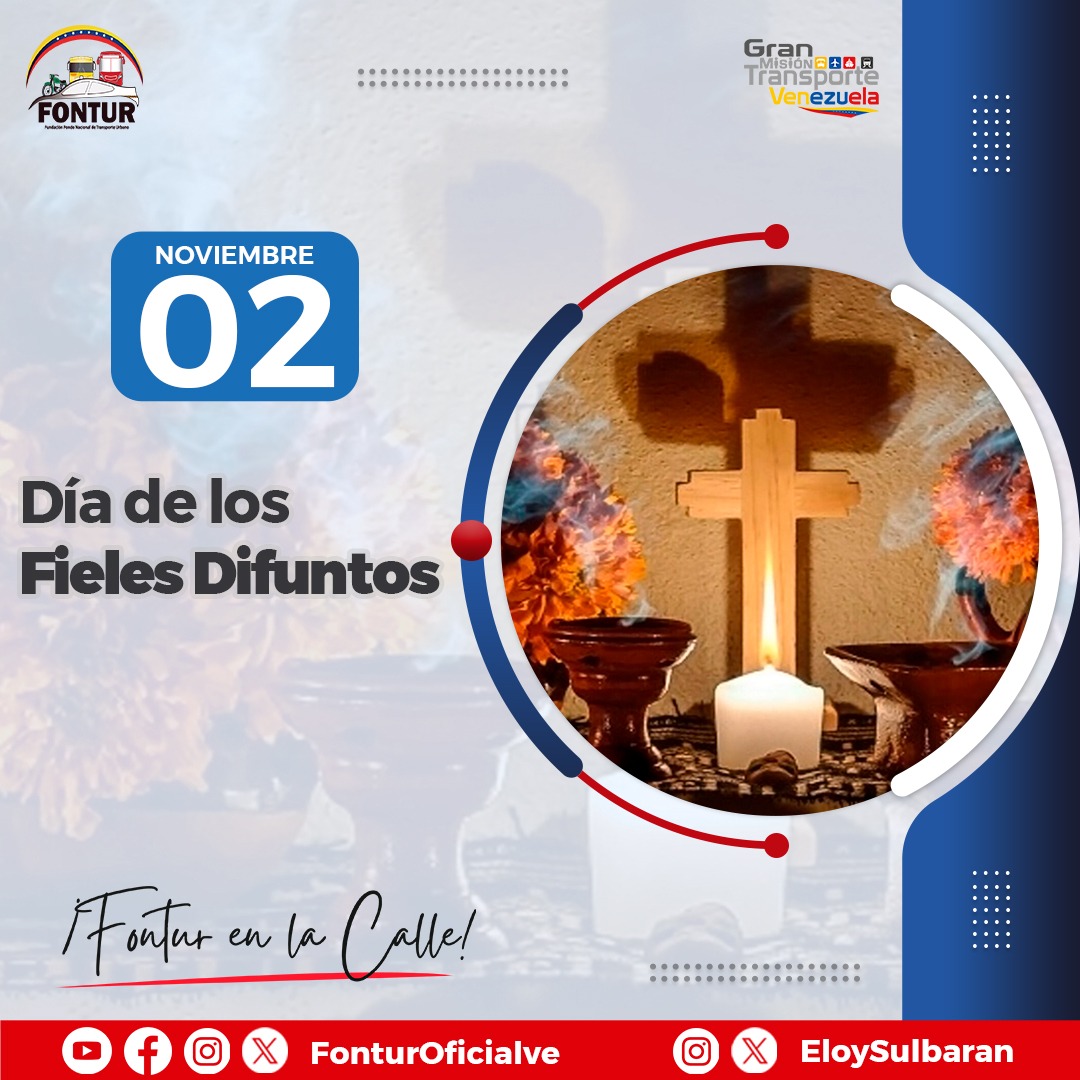 Fontursucre2023's tweet photo. El origen del Día de Difuntos se encuentra en el siglo 998 cuando fué instituido por el monje benedictino San Odilón de Francia. Celebración q tiene lugar cada #02deNov y fué adoptada por Roma en el siglo XVI
#ElEsequiboEs5VecesSi
@NicolasMaduro
@FonturOficialve
@ELOYSULBARAN https://t.co/1rJI0XOZmx