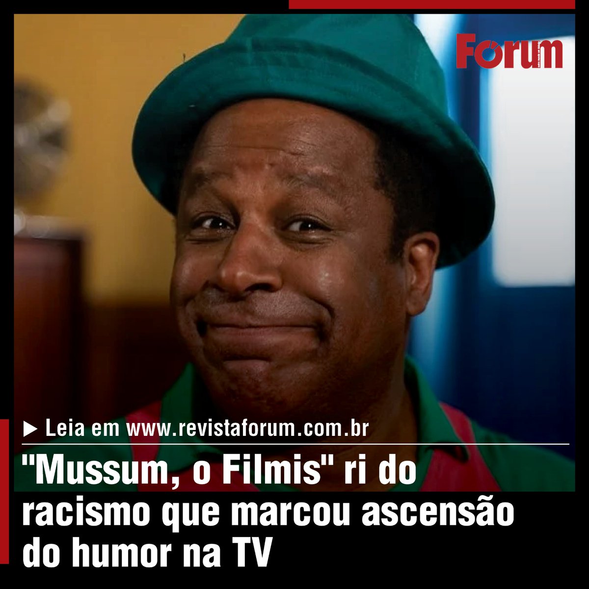 revistaforum's tweet photo. A contribuição do "pretagonista" Mussum é contundente. Pois, mesmo com o intuito de fazer rir, sempre deixava claro que criolo é "sua mãe". "E negão é seu passadis!"
📍 Leia o artigo de Paulo Donizetti na #Fórum: https://t.co/80BEAoi2vL
#Mussum #filmis #passadis #cacildis https://t.co/LLqatesRth