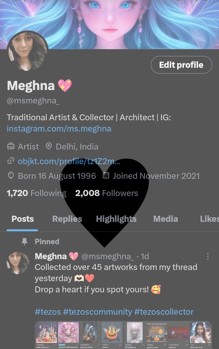We're 2k strong fammm 🥰🫶🏻❤️❤️❤️

Also, completed 2 years in the space 🫶🏻🫶🏻🫶🏻
Thanks to everyone who loved and supported my work in any way! I'm truly grateful beyond words 🙏🏻🙏🏻❤️❤️

I'll always keep supporting back as much as I can 🫶🏻

LOVE YOU ALL 🥰🥰💕💕💕