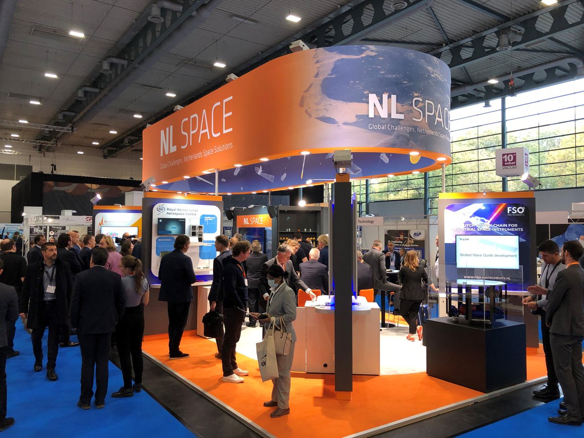 The Orange NL Space pavilion L41 has become a well-known stand @SpaceTechExpoEU. Come see this year what the Dutch experts have to offer. Global Challenges, NL Space Solutions! @SpaceNed1 #nlspace nlspace.nl/en/news/636/st…