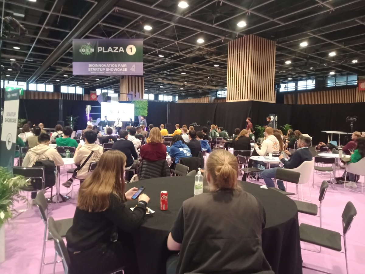 Amazing time at #iGEM2023 BioInnovation Fair! 🗼 Inspiring projects, great networking, and a deep dive into the future of #SyntheticBiology. The biotech innovation scene is vibrant and we are here for it! 🚀 #BioInnovation #Startups @iGEMStartups <a href="/iGEMCommunity/">iGEM Community</a>