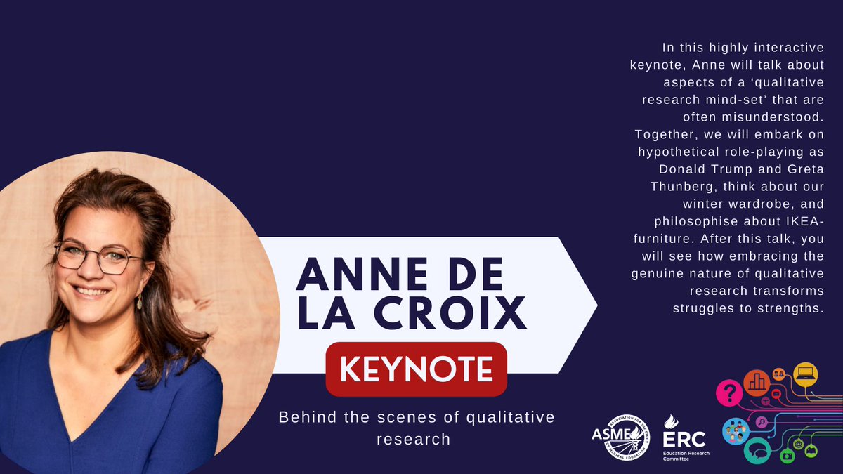 Association for the Study of Medical Education (@asmeofficial) on Twitter photo Less than 2 weeks to go!!
Who is coming along to RME 2023?😆
Keynote speaker: <a href="/anne_croix/">Anne de la Croix</a> Less than 2 weeks to go!!
Who is coming along to RME 2023?😆
Keynote speaker: <a href="/anne_croix/">Anne de la Croix</a>