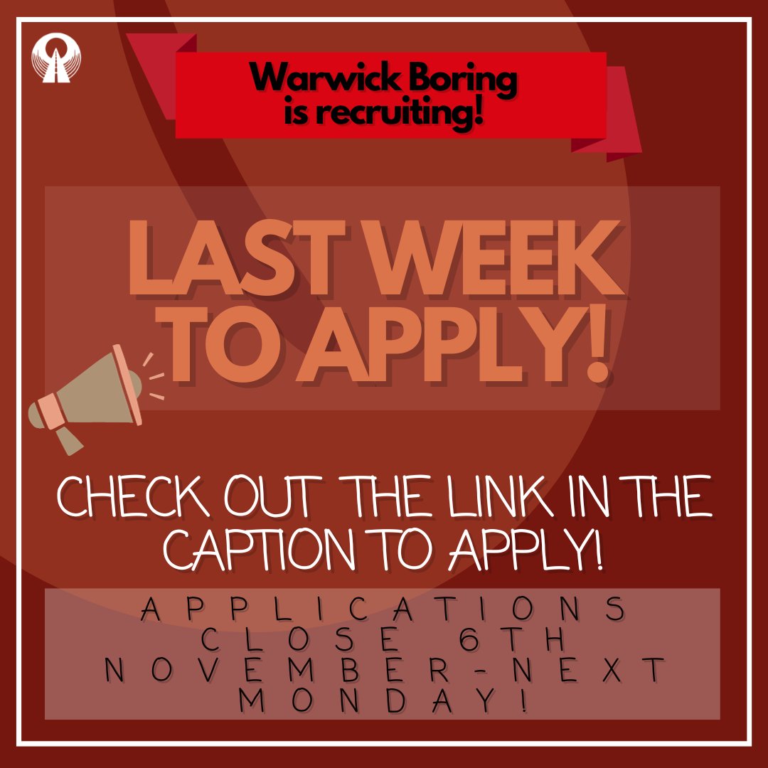 Warwick Boring Team tweet media