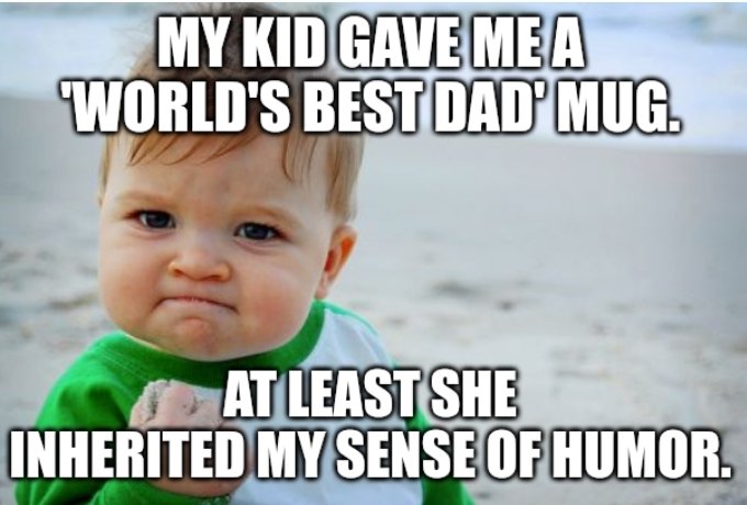 CurlyStache_GT's tweet photo. hope you have a good Thursday
#gifts #fathersday #kid #humor #dadmeme #fyp https://t.co/IWu1hRVH1X