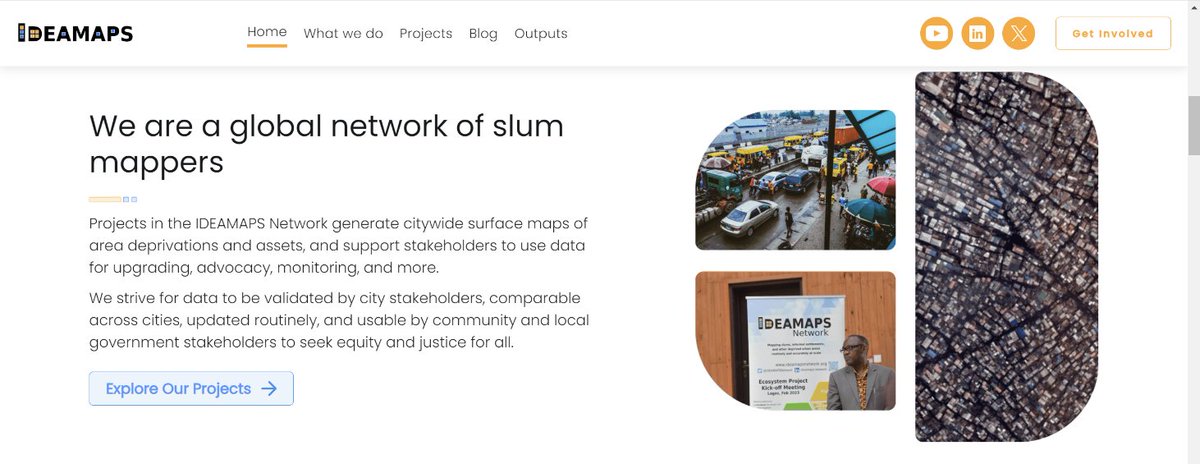 Dana R. Thomson (@dana_r_thomson) on Twitter photo The <a href="/IDEAMAPSNetwork/">IDEAMAPS Network</a> website got a facelift - check it out and connect! ideamapsnetwork.org
#slums #informalsettlements #participatoryai #ethicalai #codesign #communitymapping #machinelearning #modelling The <a href="/IDEAMAPSNetwork/">IDEAMAPS Network</a> website got a facelift - check it out and connect! ideamapsnetwork.org
#slums #informalsettlements #participatoryai #ethicalai #codesign #communitymapping #machinelearning #modelling