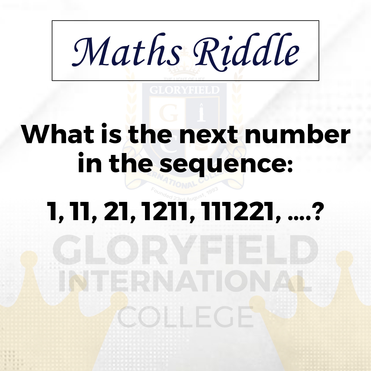 Drop your answer in the comment section. #Education #SchoolsinNigeria #Students