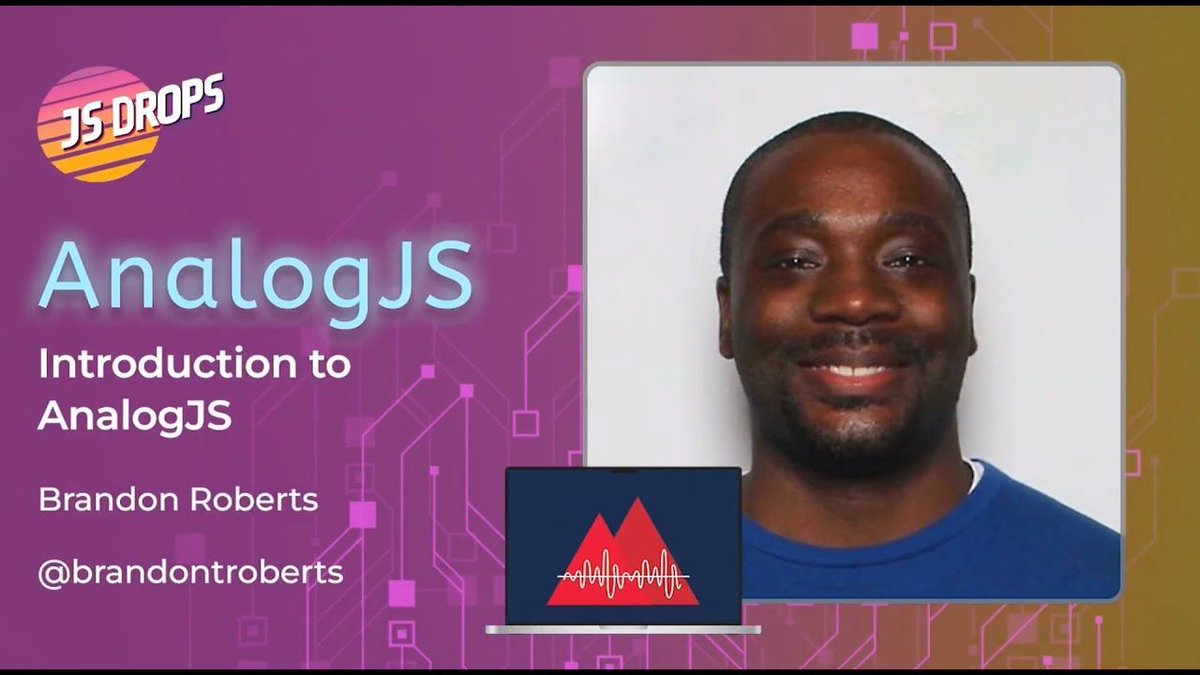 ThisDotMedia's tweet image. All November, we’re looking back on some of this year’s amazing content, created by equally amazing people!
In April, @brandontroberts intros #AnalogJS, the fullstack meta-framework for @Angular!
youtu.be/k_i6Ana5MBk?si…