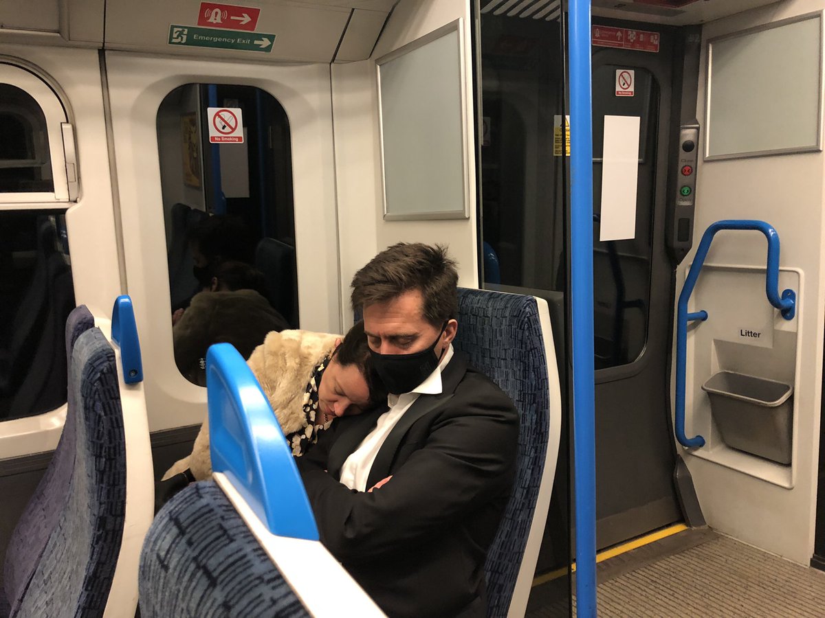 Sleepy Commuters tweet media