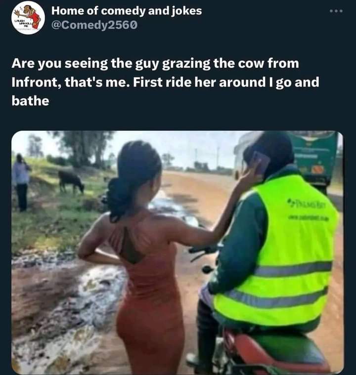 Disadvantage of saying I don't have transport money 😂😂😂