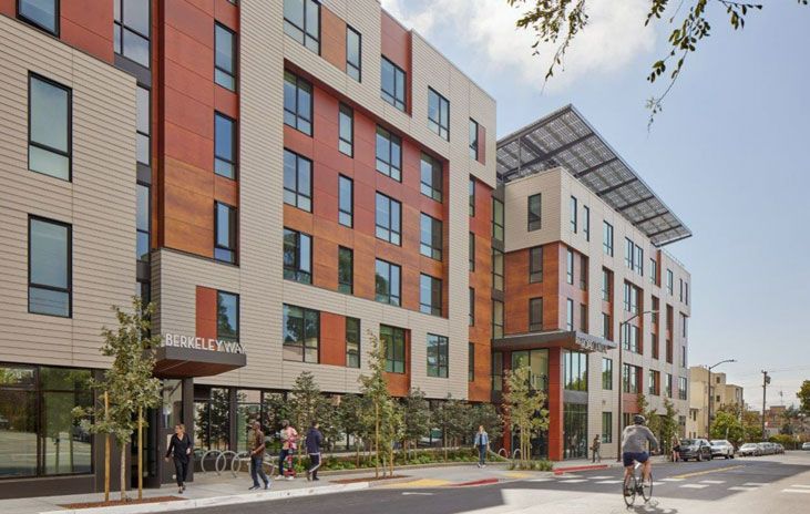 InsightHousing1's tweet photo. Congratulations to the entire Berkeley Way &amp; Hope Center team! The project was honored this week with the 2023 Terwilliger Center Award for Innovation in Attainable Housing from @UrbanLandInst. @BRIDGEhousing  and @LMS_arch accepted the award in person! https://t.co/6MxkTkHhOS