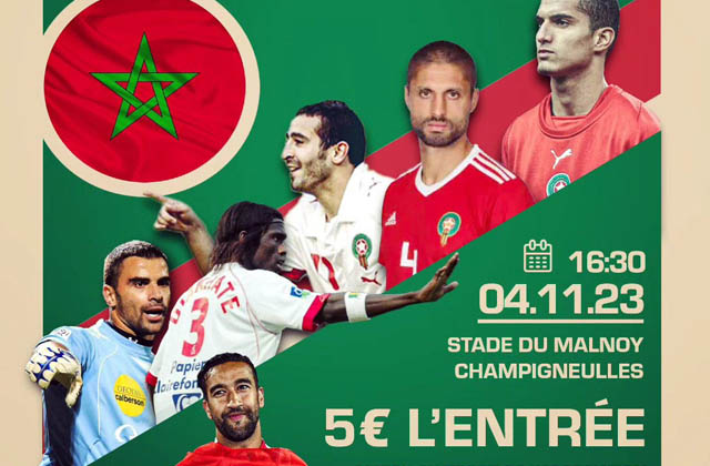 lionsdelatlass's tweet photo. Match de gala entre légendes : AS Nancy - Lions de l'Atlas ce samedi - 🦁
Un match caritatif au profit de l’association « les caravanes solidaires » et des victimes du ravageur séisme qui a...
#ASNancy #LionsdelAtlas
En savoir plus :
https://t.co/4EfDPCzpnM https://t.co/6YxoZFjAnu