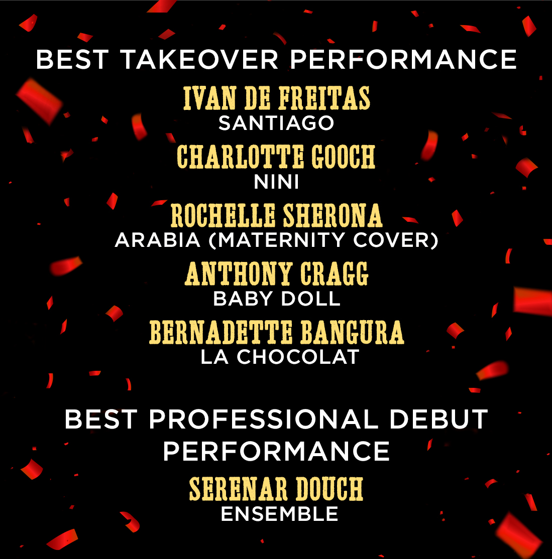 Moulin Rouge The Musical UK (@moulinmusicaluk) on Twitter photo Some of our beloved Bohemians are eligible for this year's <a href="/WhatsOnStage/">WhatsOnStage</a> #WosAwards. 💃🏾
Show them some love and get nominating! ❣️
awards.whatsonstage.com Some of our beloved Bohemians are eligible for this year's <a href="/WhatsOnStage/">WhatsOnStage</a> #WosAwards. 💃🏾
Show them some love and get nominating! ❣️
awards.whatsonstage.com