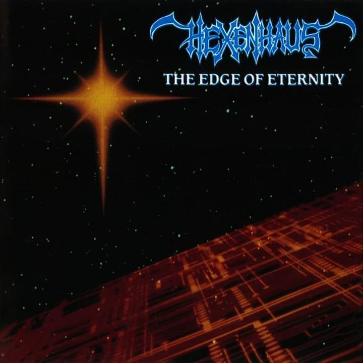 MKissfan's tweet photo. "The Edge of Eternity" is the 2nd official full length studio album by Swedish Technical Power/Thrash band, #Hexenhaus featuring shredding lead guitarist, main songwriter, band leader, #MikeWead. https://t.co/KIG2thr6SS