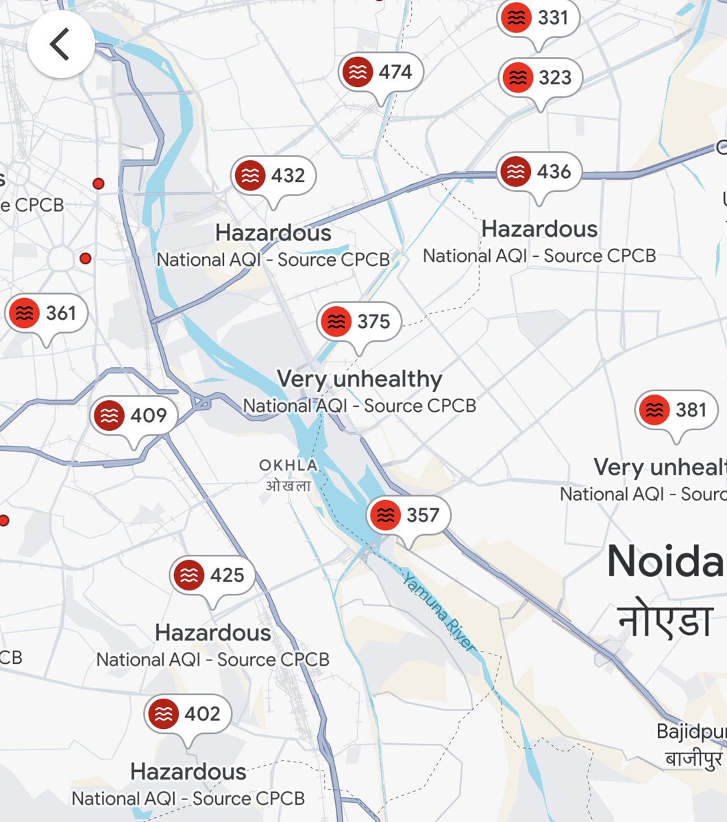 rawatsaurabh's tweet photo. Why schools are not online when AQI is so Hazardous? @dmgbnagar ! What are we waiting for? https://t.co/1bMrp76gw4