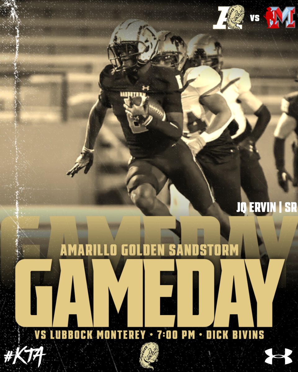 sandiefootball's tweet photo. Senior Night at Dick Bivins ‼️

🆚: Lubbock Monterey Plainsmen
🕖: 7:00 PM
📍: Dick Bivins Stadium
📺: https://t.co/hrtXZU3ZtK

#KTA | #BeatMonterey https://t.co/HLBrJG07si