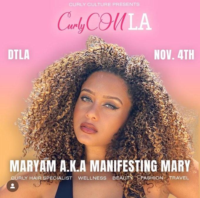 Calling all curly girls! Com see me at CurlyCon! https://t.co/yGspN6SqrV<a href="/tag/curlyhairexperts"class="tags"><span>#curlyhairexperts</span></a>