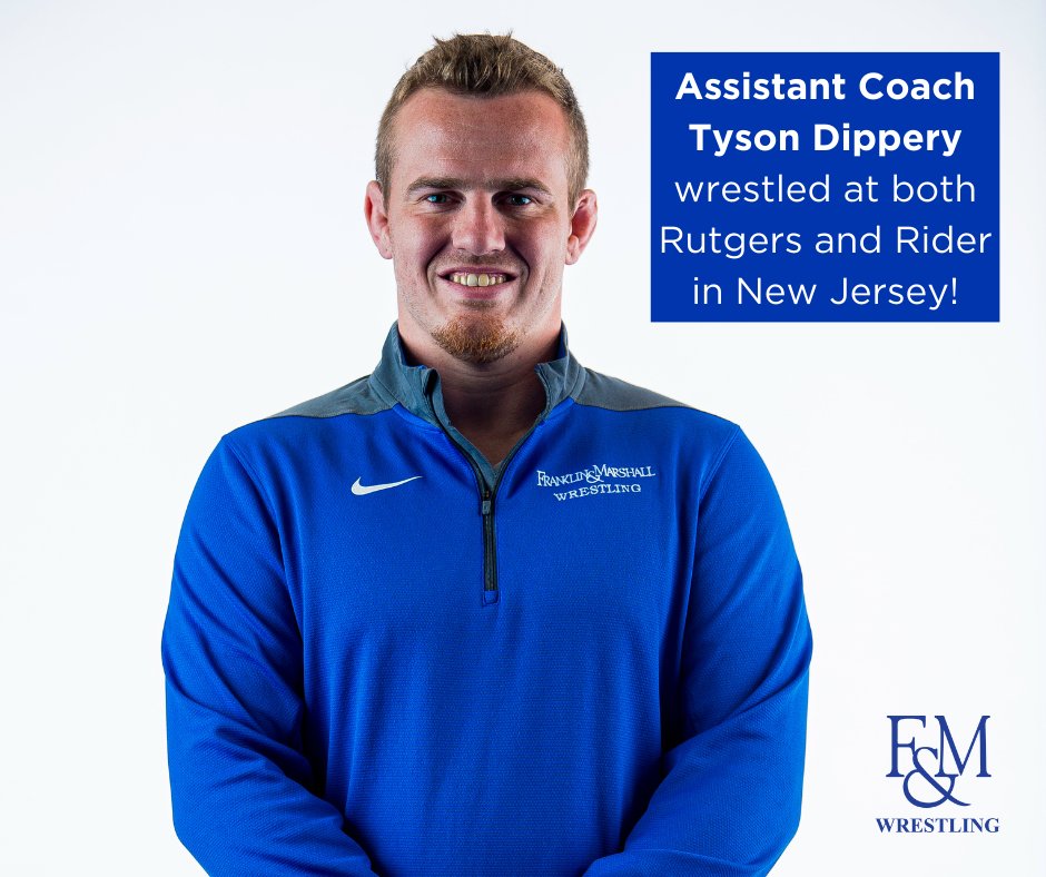 FandMWrestling's tweet photo. Did you know that assistant coach Tyson Dippery won over 100 career matches in college?

That came after setting the District III and Central Dauphin record for career victories, a mark that also ranked in the top 10 of all PIAA Wrestling at the time of his graduation. https://t.co/Ct1fW9amJQ