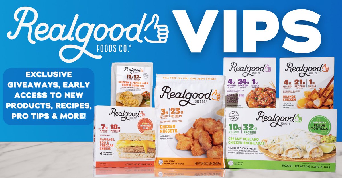 Real Good Foods (realgoodfoods) - Profile