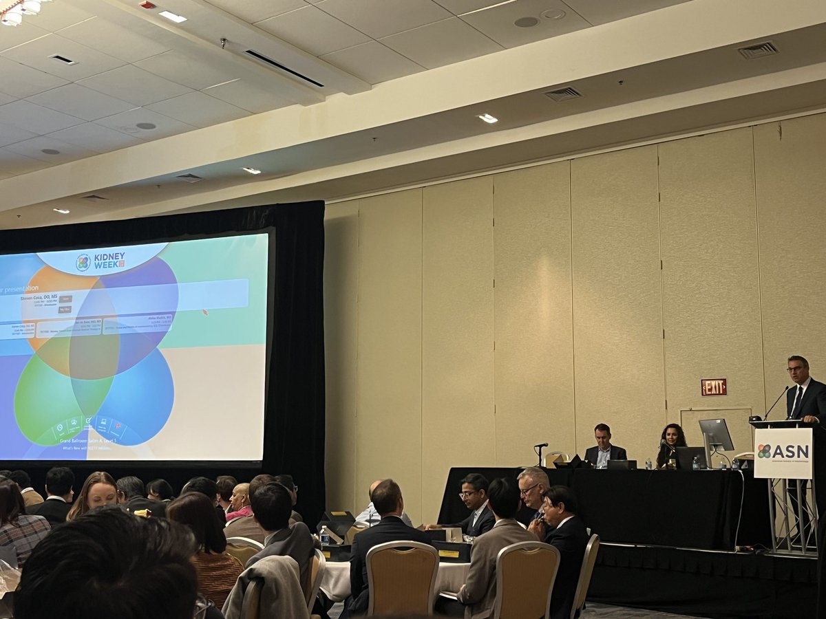 FlozinationInt's tweet photo. 🤓 #kw2023 #flozinate

“After dark times in nephrology with many failed RCT… the ☀️ at the end of the tunnel,  with such robust data in CKD and CVD… ASK WHO SHOULD NOT BE PRESCRIBED WITH SGLT2i”
@scoca1 👏🏾

👨‍🏫👩‍🏫 What’s new with SGLT2i in 2023

#kidneyweek #nephtwitter https://t.co/T1g6W5Vp1G