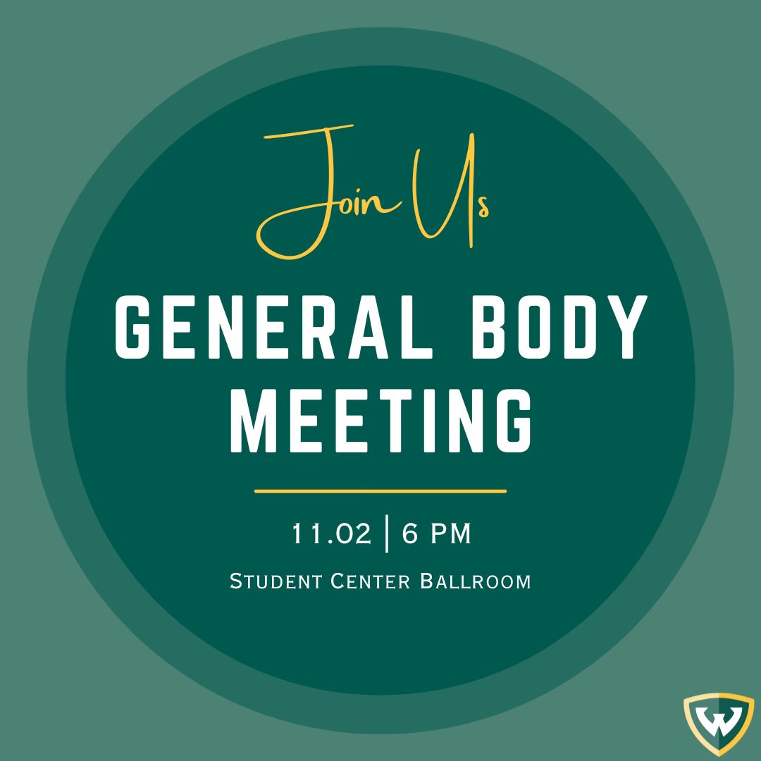 WSU Student Senate tweet media