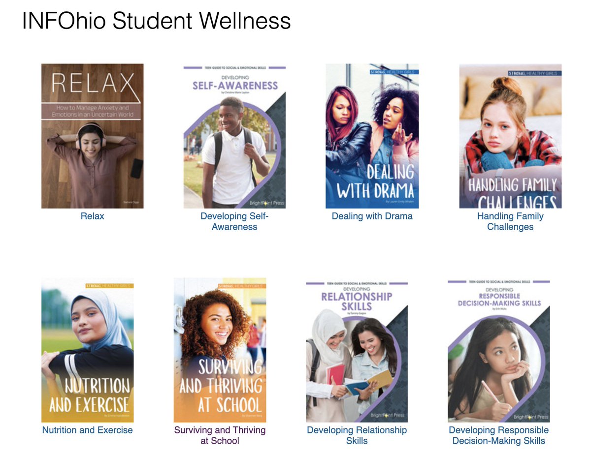 📚 Read newly purchased eBooks from INFOhio! 👩‍🚒 Find eBooks on topics like student wellness and careers that can be used in the classroom. ▶️ Find the links to the content here: infohio.org/blog/item/stud…