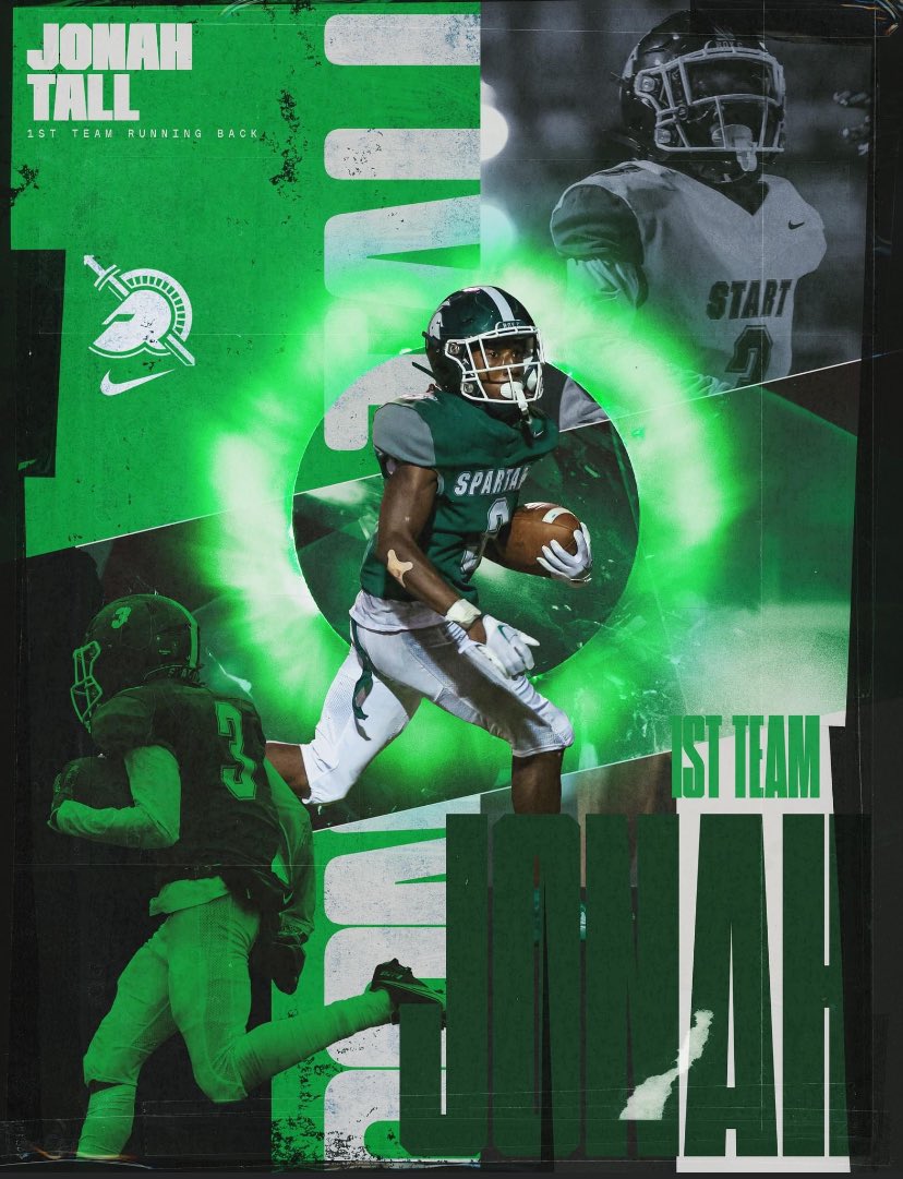 Blessed to announce I received 1st team -RB in TCL