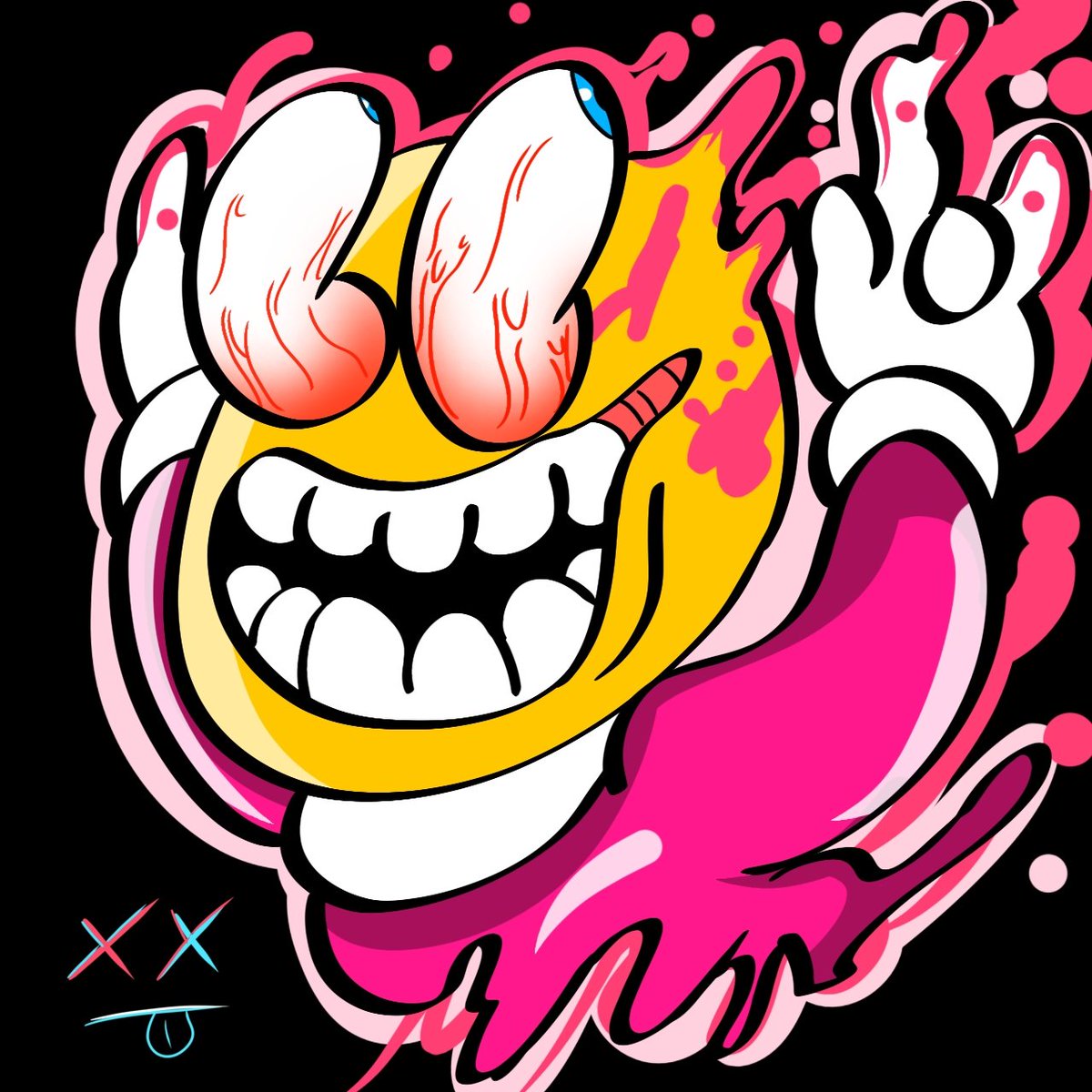 astroartesz's tweet photo. come to my vibe😵‍💫😵😵
#art #arte #digitalart #artedigital #vetor #vector
#estampados #ilustracao #illustration #peita
#illustrator #design #adobe #cartoon #cartoonist
#casaco #funk #estampadigital #flower #streetwear
#drip #palace #skateboard #trap #trapart https://t.co/KVdWusdIy6